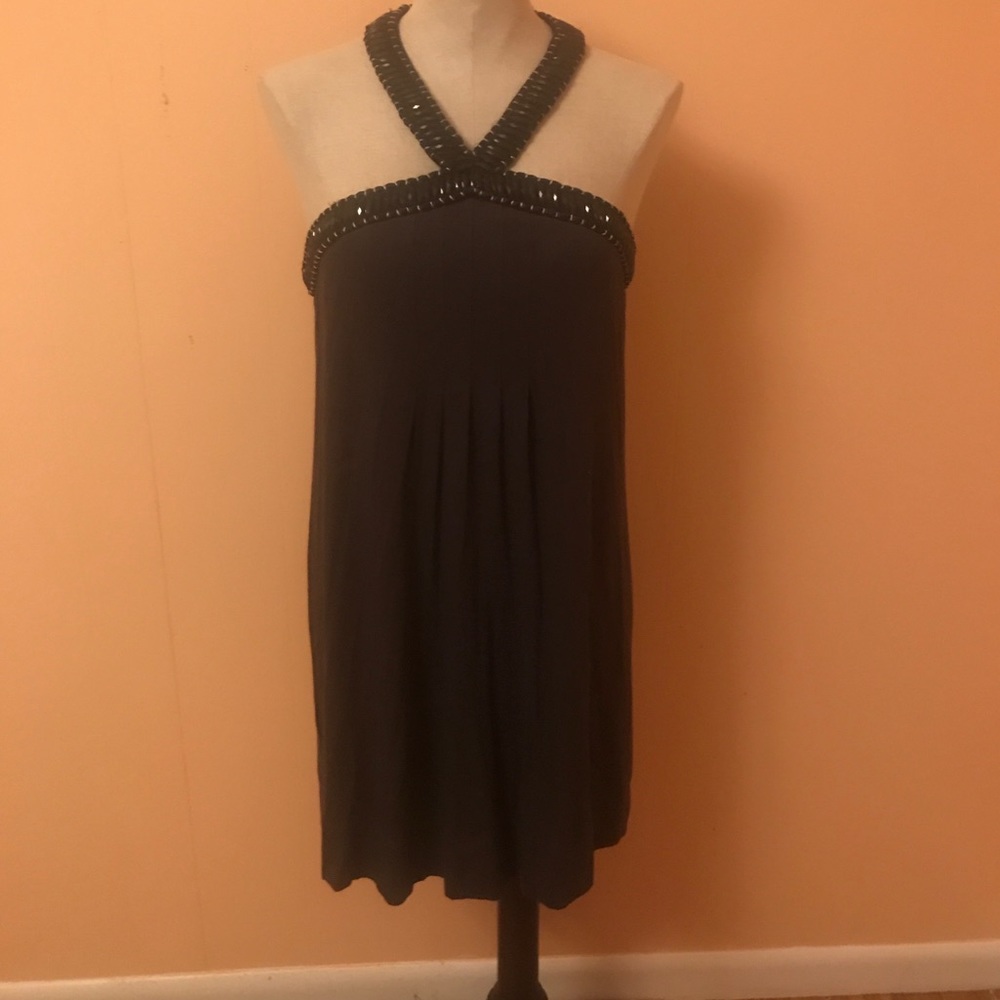 Express Dress beaded detailing